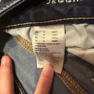 American Eagle Women's Jeggings Blue Jeans - Size 10 Short